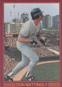 1988 Baseball Stars Series 4 (unlicensed) #8 Don Mattingly Front