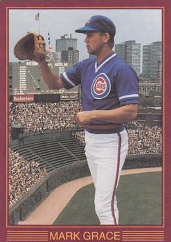 1988 Baseball Stars Series 4 (unlicensed) #9 Mark Grace Front