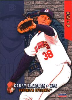 2015 Choice Brooklyn Cyclones #01 Gaby Almonte Front
