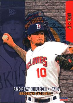 2015 Choice Brooklyn Cyclones #10 Andrew Church Front