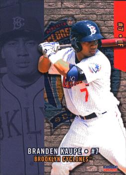 2015 Choice Brooklyn Cyclones #16 Branden Kaupe Front