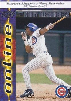 1998 Pacific Online #135 Manny Alexander Front