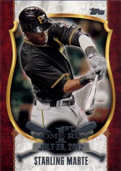 2015 Topps Update - First Home Run #FHR-14 Starling Marte Front