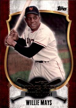 2015 Topps Update - First Home Run #FHR-16 Willie Mays Front