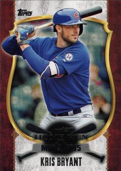 2015 Topps Update - First Home Run #FHR-30 Kris Bryant Front