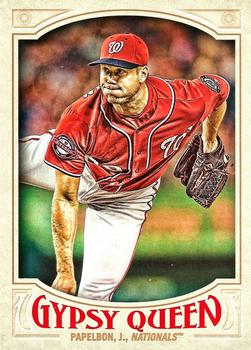 2016 Topps Gypsy Queen #53 Jonathan Papelbon Front
