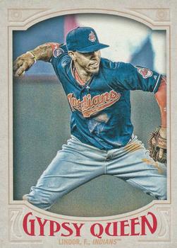 2016 Topps Gypsy Queen #71 Francisco Lindor Front