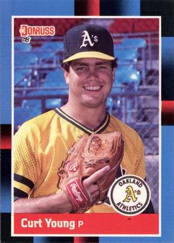 1988 Donruss #97 Curt Young Front