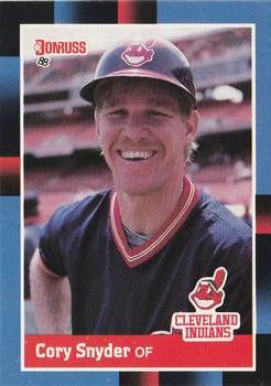 1988 Donruss #350 Cory Snyder Front