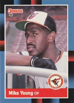 1988 Donruss #396 Mike Young Front
