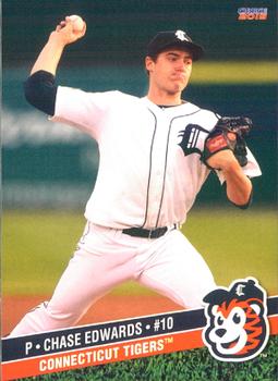 2015 Choice Connecticut Tigers #11 Chase Edwards Front