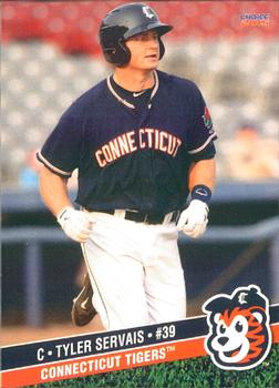 2015 Choice Connecticut Tigers #28 Tyler Servais Front