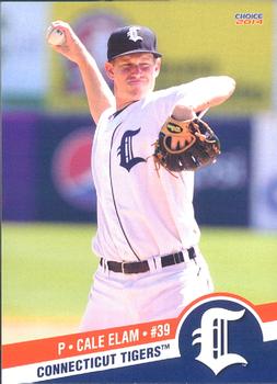 2014 Choice Connecticut Tigers #09 Cale Elam Front