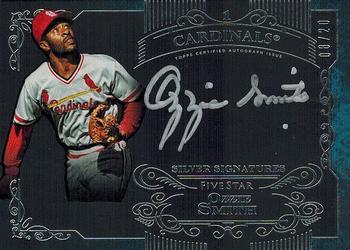 2015 Topps Five Star - Silver Signatures Blue #SS-OS Ozzie Smith Front