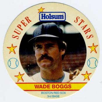 1989 Holsum Discs #2 Wade Boggs Front