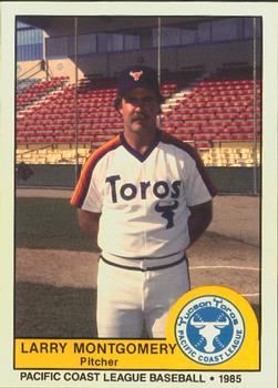 1985 Cramer Tucson Toros #58 Larry Montgomery Front