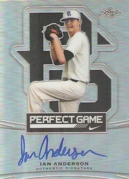 2015 Leaf Metal Draft - Perfect Game Metal Autographs #BA-IA1 Ian Anderson Front