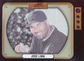 2000 Bowman Chrome - Retro/Future #139 Jose Lima  Front