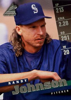 1998 Pinnacle Inside #39 Randy Johnson Front
