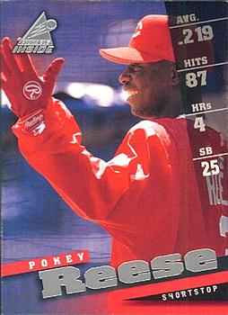 1998 Pinnacle Inside #18 Pokey Reese Front