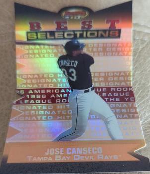 2000 Bowman's Best - Best Selections #BBS12 Jose Canseco  Front