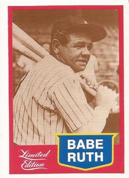 1989 CMC Babe Ruth Limited Edition #6 Babe Ruth Front