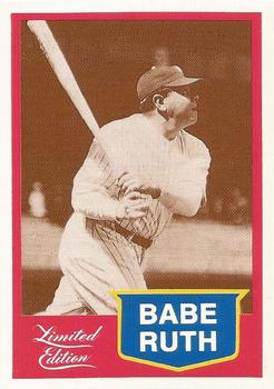 1989 CMC Babe Ruth Limited Edition #12 Babe Ruth Front