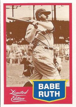 1989 CMC Babe Ruth Limited Edition #14 Babe Ruth Front