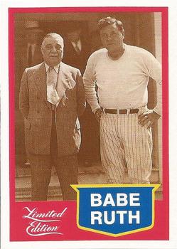 1989 CMC Babe Ruth Limited Edition #15 Babe Ruth / Jacob Ruppert Front