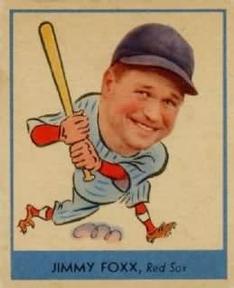 1938 Goudey Heads-Up (R323) #249 Jimmie Foxx Front