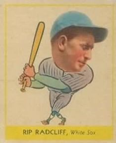 1938 Goudey Heads-Up (R323) #261 Rip Radcliff Front