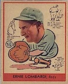 1938 Goudey Heads-Up (R323) #270 Ernie Lombardi Front