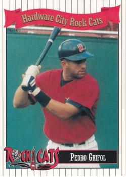 1995 Multi-Ad Hardware City Rock Cats #7 Pedro Grifol Front