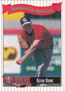 1995 Multi-Ad Hardware City Rock Cats #19 Kevin Ohme Front