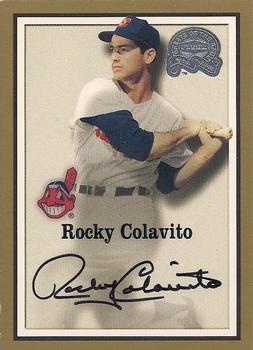 2000 Fleer Greats of the Game - Autographs #NNO Rocky Colavito Front