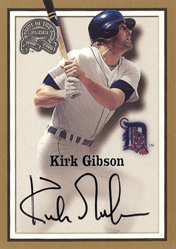 2000 Fleer Greats of the Game - Autographs #NNO Kirk Gibson Front