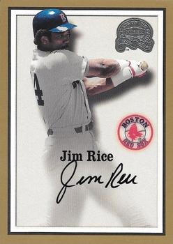 2000 Fleer Greats of the Game - Autographs #NNO Jim Rice Front