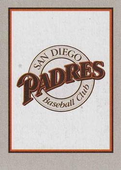 1990 Coca-Cola San Diego Padres #NNO San Diego Padres Logo Front