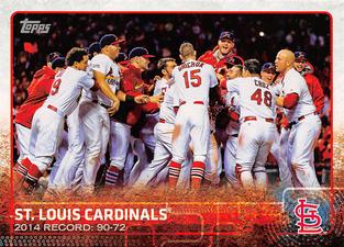 2015 Topps Mini #648 St. Louis Cardinals Front