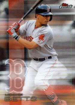 2016 Finest #35 Mookie Betts Front