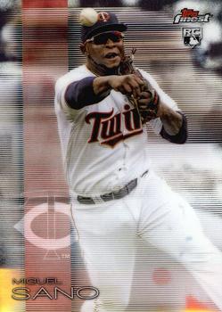 2016 Finest #69 Miguel Sano Front