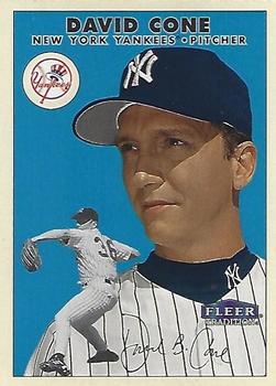 2000 Fleer Tradition Glossy #363 David Cone Front