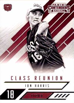 2015 Panini Contenders - Class Reunion #15 Jon Harris Front
