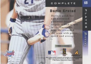 1998 Score - Complete Players #6B Darin Erstad Back