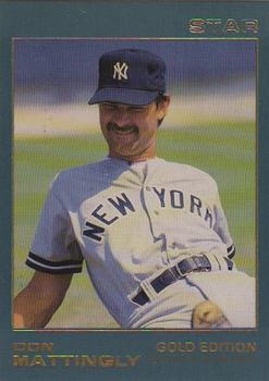 1988-89 Star Gold #27 Don Mattingly Front