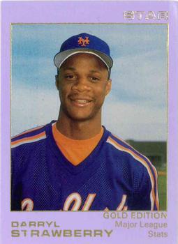 1988-89 Star Gold #41 Darryl Strawberry Front