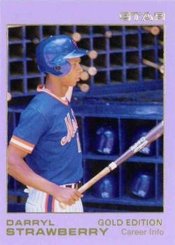 1988-89 Star Gold #48 Darryl Strawberry Front