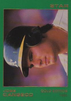1988-89 Star Gold #96 Jose Canseco Front