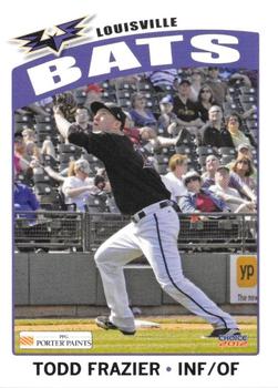 2012 Choice Louisville Bats #5 Todd Frazier Front