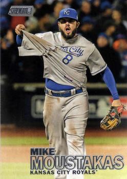 2016 Stadium Club #120 Mike Moustakas Front